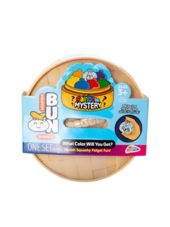 Crazy Fun Other - Crazy Fun® Rainbow Mystery Squishy Bun Dumpling Glitter Set